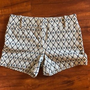 LOFT printed shorts Sz 2